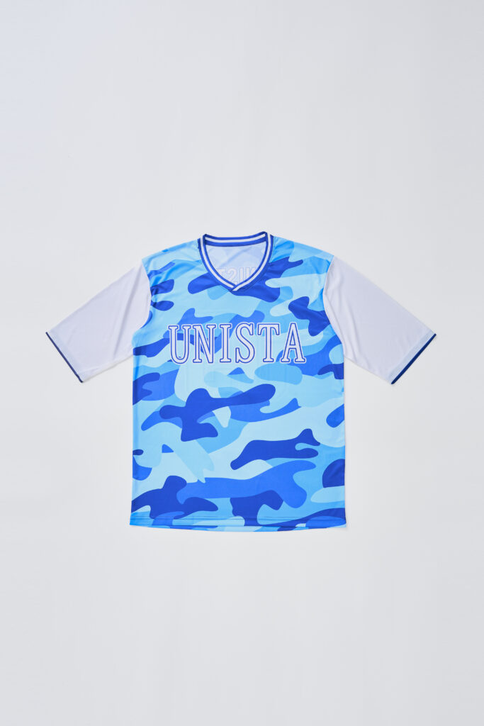 サッカー／水色カモフラージュ 正面