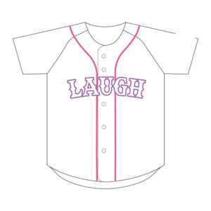 公式野球ユニフォーム シンプルライン（ピンク×パープル） 表 Illustrator通常書き出し修正版